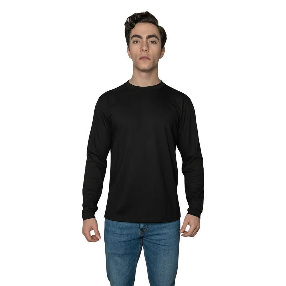 Playera Brans Cuello Redondo Manga Larga Resistente S - xl - Garufa Jeans