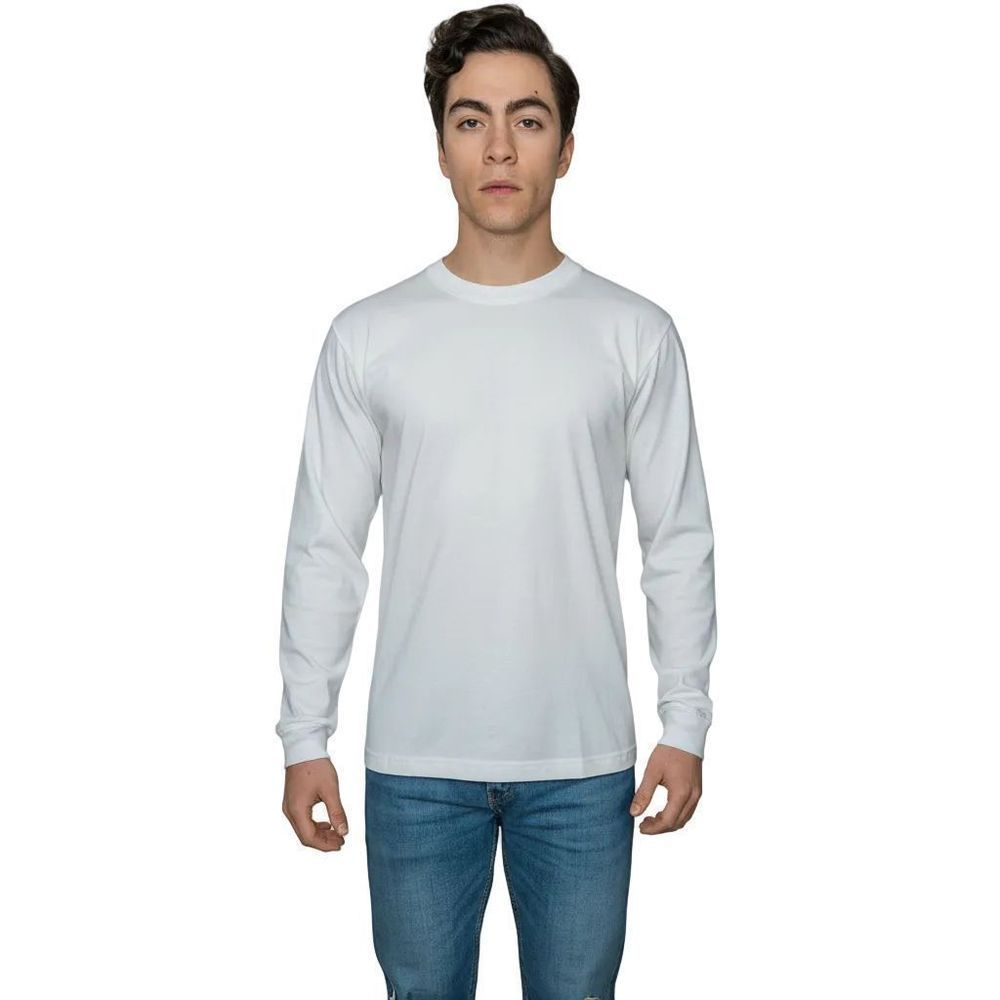 Playera Brans Cuello Redondo Manga Larga Resistente S - xl - Garufa Jeans