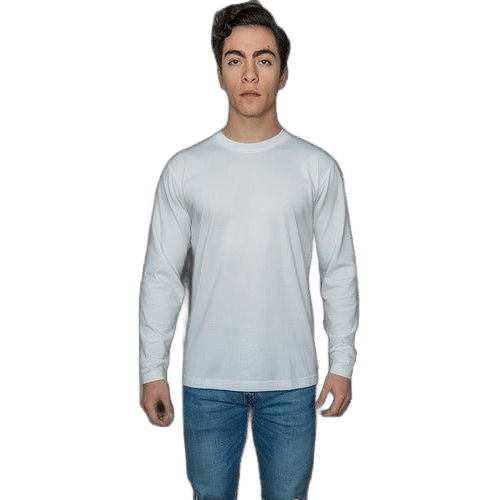 Playera Brans Cuello Redondo Manga Larga Resistente S - xl - Garufa Jeans