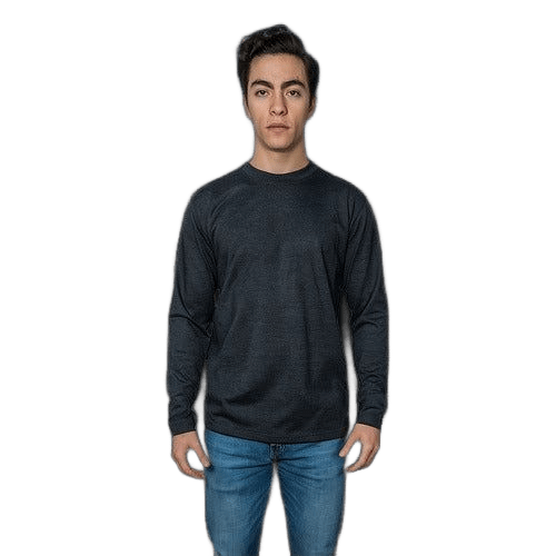 Playera Brans Cuello Redondo Manga Larga Resistente S - xl - Garufa Jeans