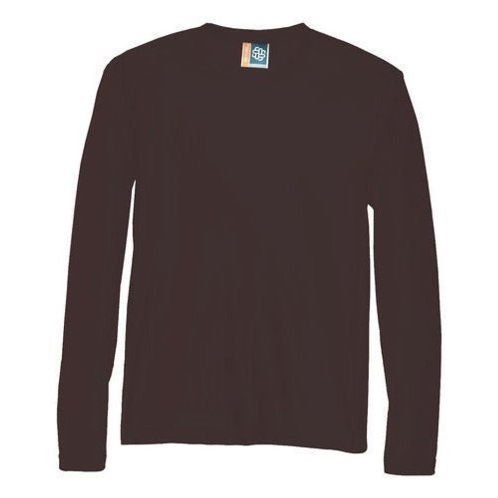 Playera Brans Cuello Redondo Manga Larga Resistente S - xl - Garufa Jeans
