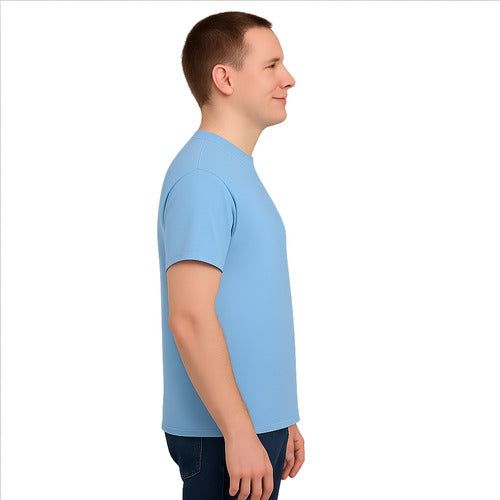 Playera Brans Cuello Redondo Peso Completo Resistente S-xl - Garufa Jeans