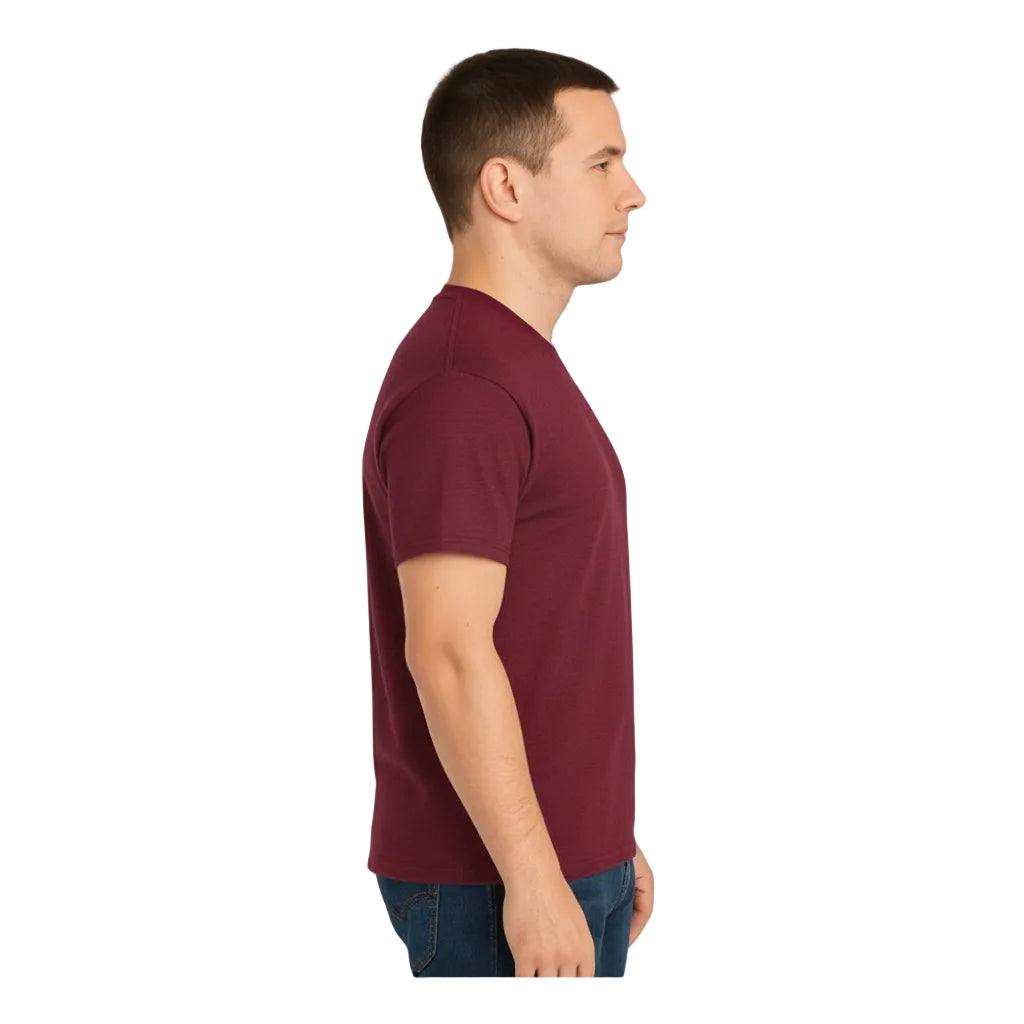 Playera Brans Cuello Redondo Peso Completo Resistente S-xl - Garufa Jeans