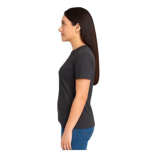 Playera Brans Mujer Cuello Redondo Peso Completo Resistente - Garufa Jeans