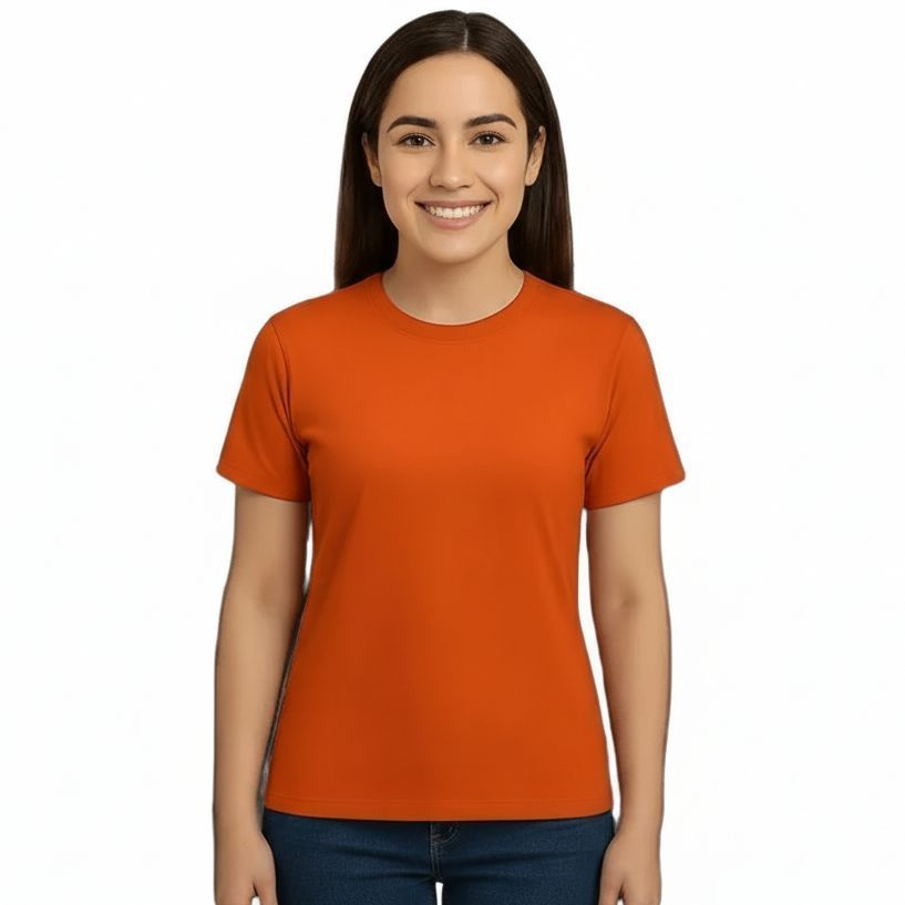 Playera Brans Mujer Cuello Redondo Peso Completo Resistente - Garufa Jeans