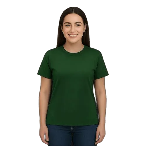 Playera Brans Mujer Cuello Redondo Peso Completo Resistente - Garufa Jeans