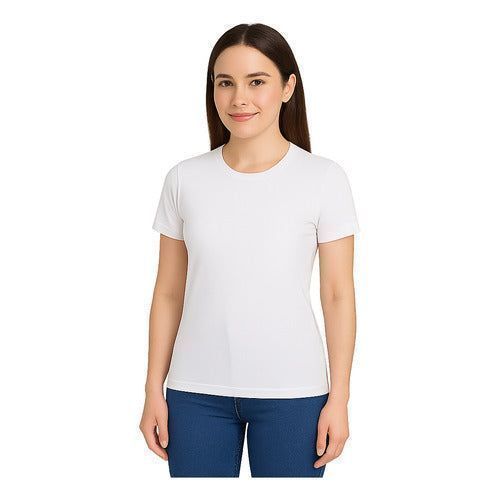 Playera Brans Mujer Cuello Redondo Peso Completo Resistente - Garufa Jeans