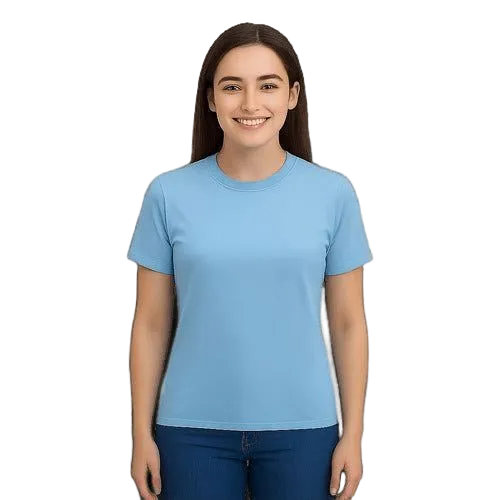 Playera Brans Mujer Cuello Redondo Peso Completo Resistente - Garufa Jeans