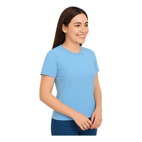 Playera Brans Mujer Cuello Redondo Peso Completo Resistente - Garufa Jeans