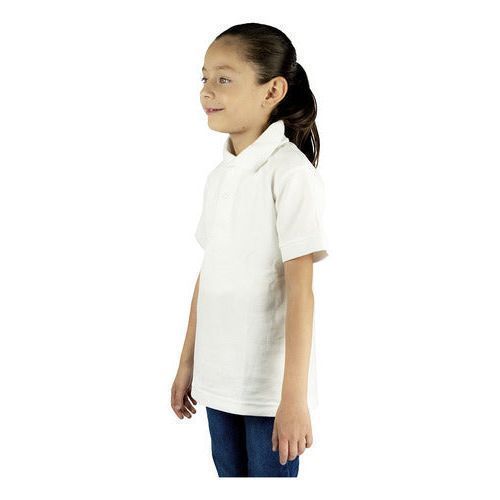 Playera Brans Tipo Polo Escolar Infantil Calidad Durable - Garufa Jeans