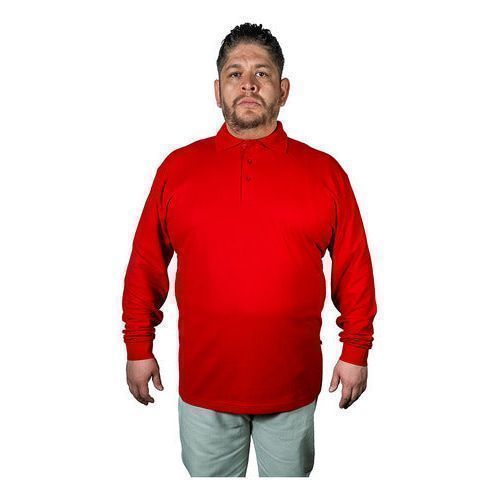 Playera Brans Tipo Polo Manga Larga Durable Resistente Extra - Garufa Jeans