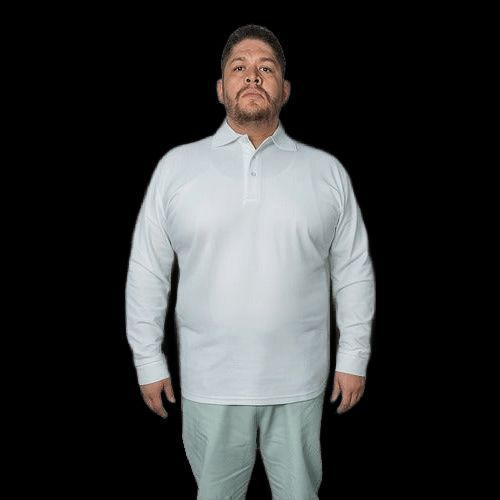 Playera Brans Tipo Polo Manga Larga Durable Resistente Extra - Garufa Jeans