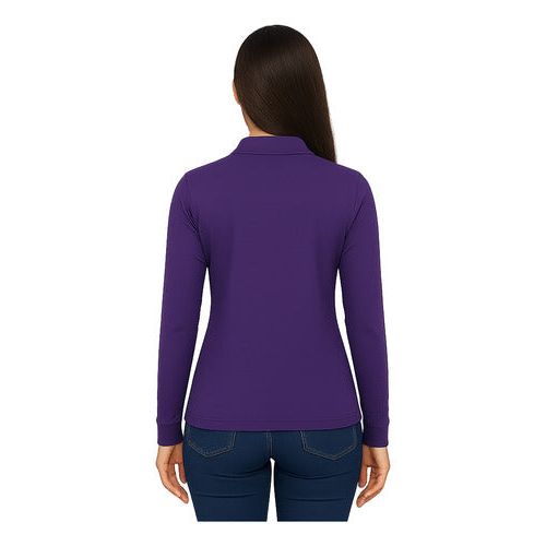 Playera Brans Tipo Polo Manga Larga Durable Resistente Mujer - Garufa Jeans