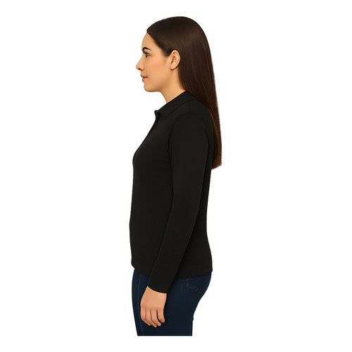 Playera Brans Tipo Polo Manga Larga Durable Resistente Mujer - Garufa Jeans