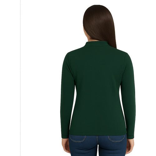 Playera Brans Tipo Polo Manga Larga Durable Resistente Mujer - Garufa Jeans