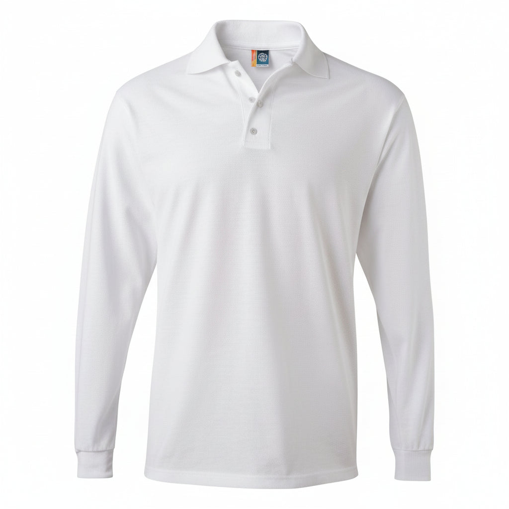 Playera Brans Tipo Polo Manga Larga Durable Resistente S-xl - Garufa Jeans