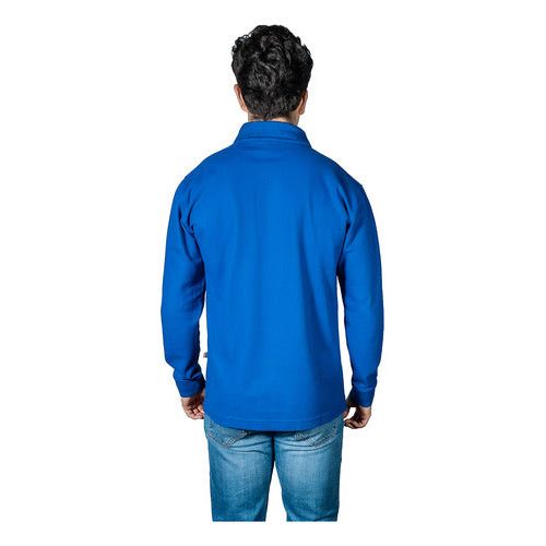 Playera Brans Tipo Polo Manga Larga Durable Resistente S-xl - Garufa Jeans