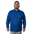 Playera Brans Tipo Polo Manga Larga Durable Tallas 4xl - 5xl - Garufa Jeans