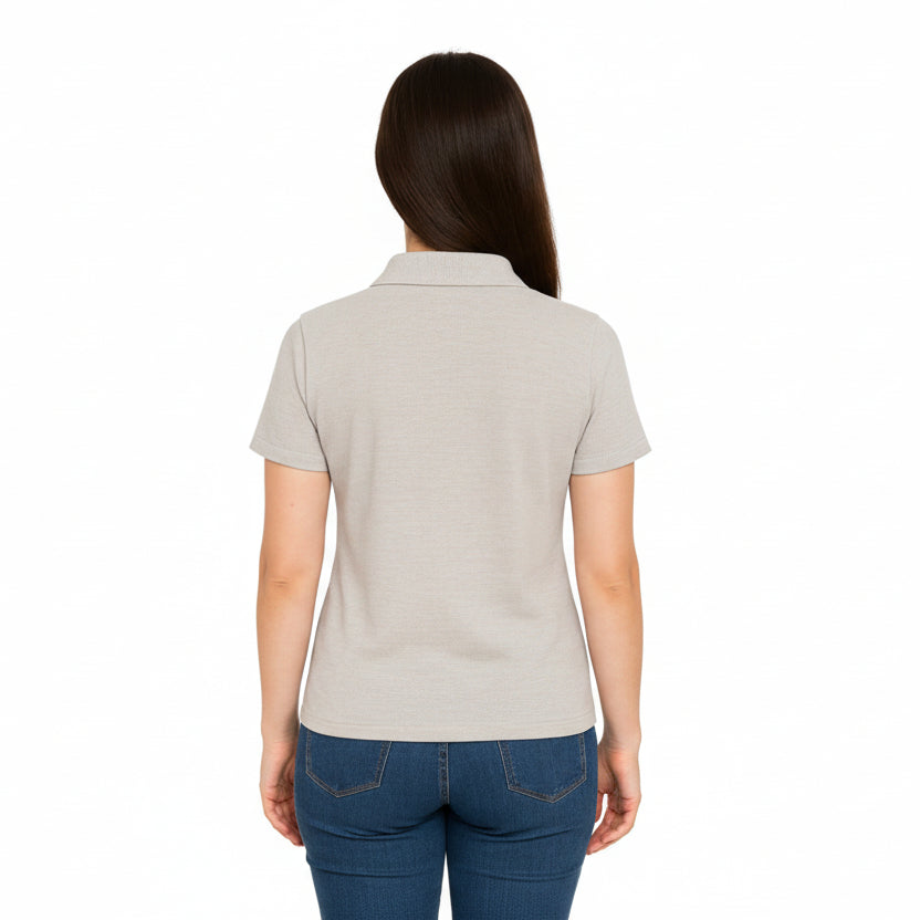 Playera Brans Tipo Polo Para Mujer Durable Resistente Extras - Garufa Jeans