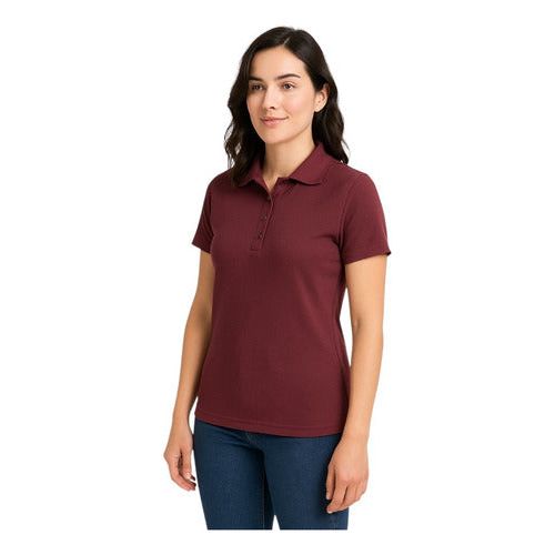 Playera Brans Tipo Polo Para Mujer Durable Resistente Extras - Garufa Jeans