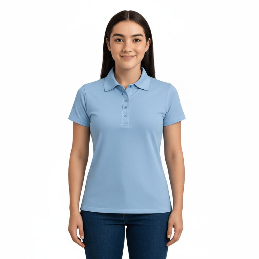 Playera Brans Tipo Polo Para Mujer Durable Resistente Extras - Garufa Jeans