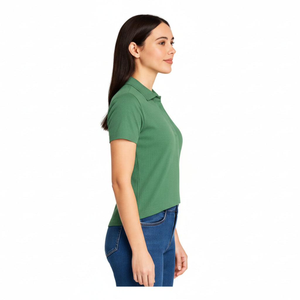 Playera Brans Tipo Polo Para Mujer Durable Resistente  S-xl - Garufa Jeans