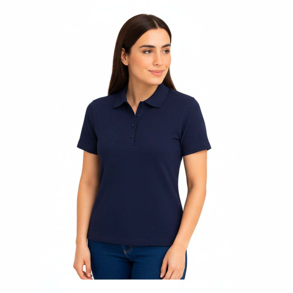 Playera Brans Tipo Polo Para Mujer Durable Resistente  S-xl - Garufa Jeans