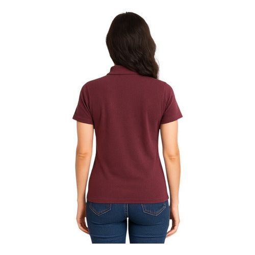 Playera Brans Tipo Polo Para Mujer Durable Resistente  S-xl - Garufa Jeans