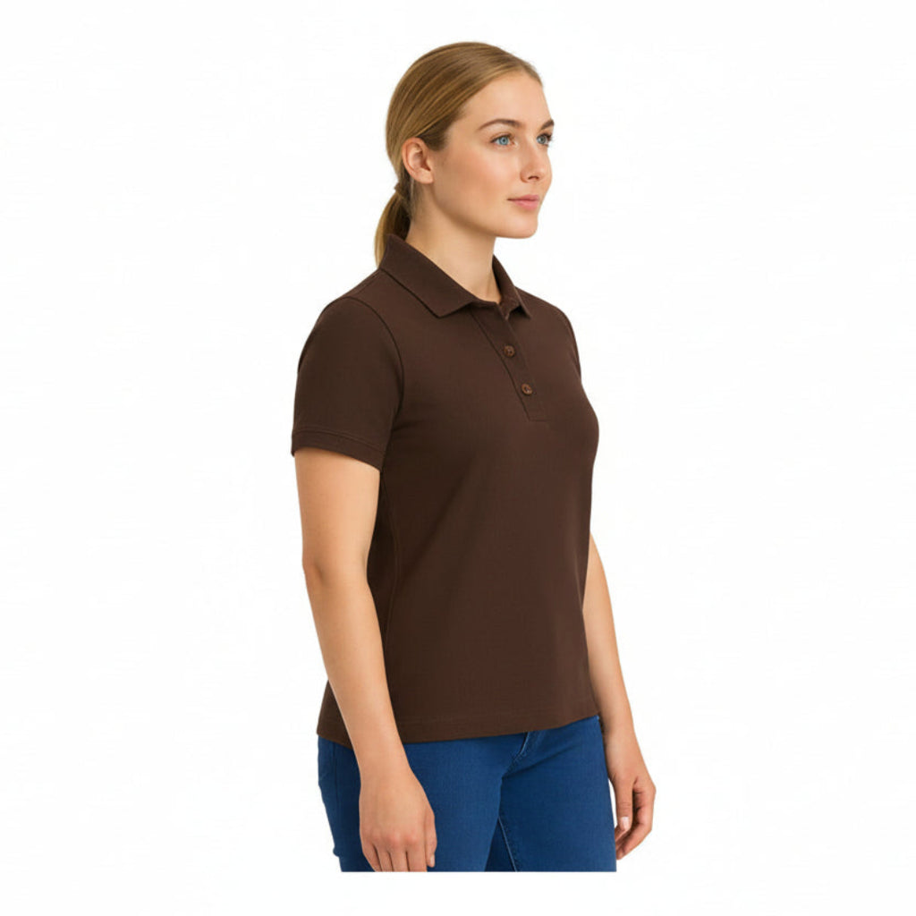 Playera Brans Tipo Polo Para Mujer Durable Resistente  S-xl - Garufa Jeans