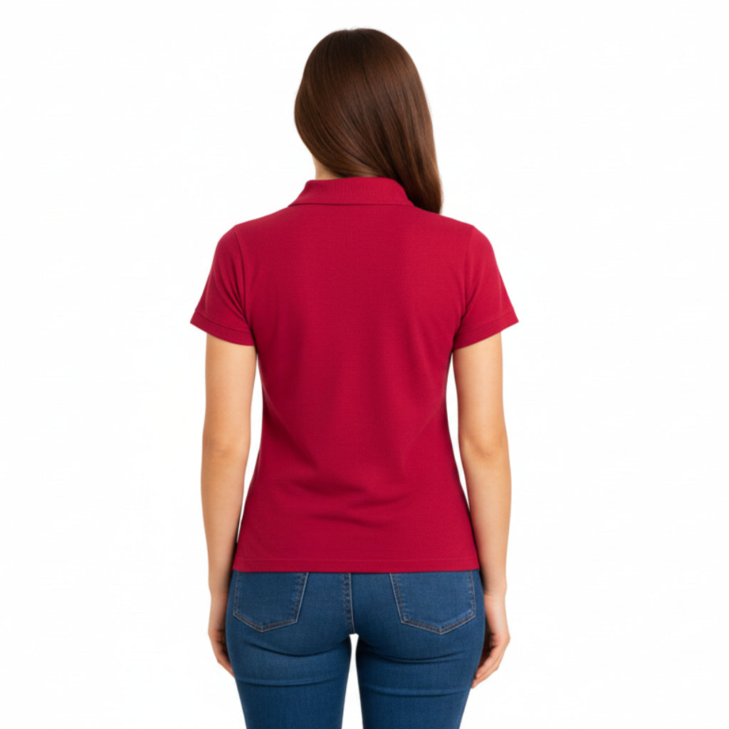 Playera Brans Tipo Polo Para Mujer Durable Resistente  S-xl - Garufa Jeans