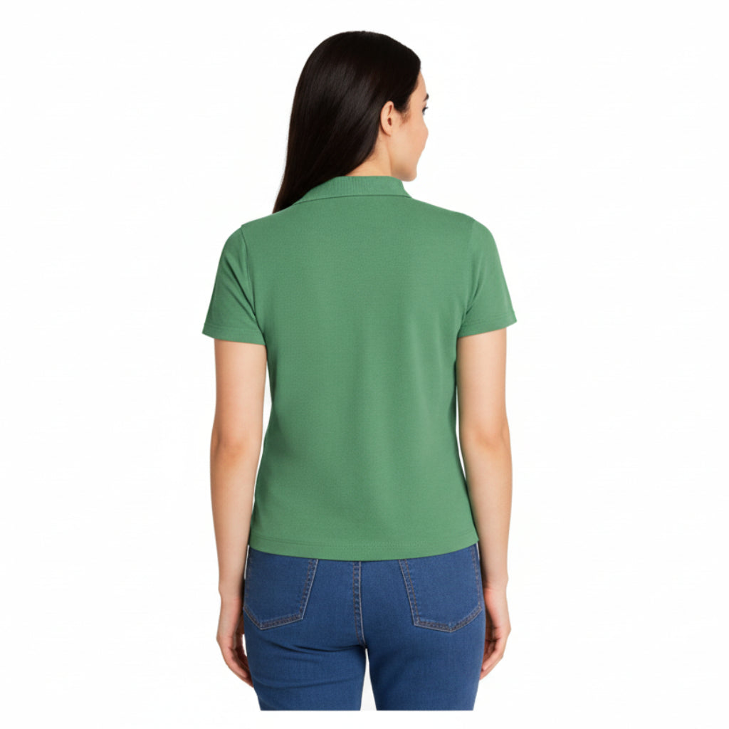 Playera Brans Tipo Polo Para Mujer Durable Resistente  S-xl - Garufa Jeans