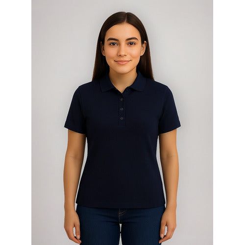 Playera Brans Tipo Polo Para Mujer Durable Resistente  S-xl - Garufa Jeans
