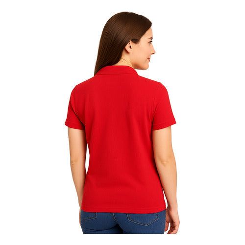 Playera Brans Tipo Polo Para Mujer Durable Resistente  S-xl - Garufa Jeans