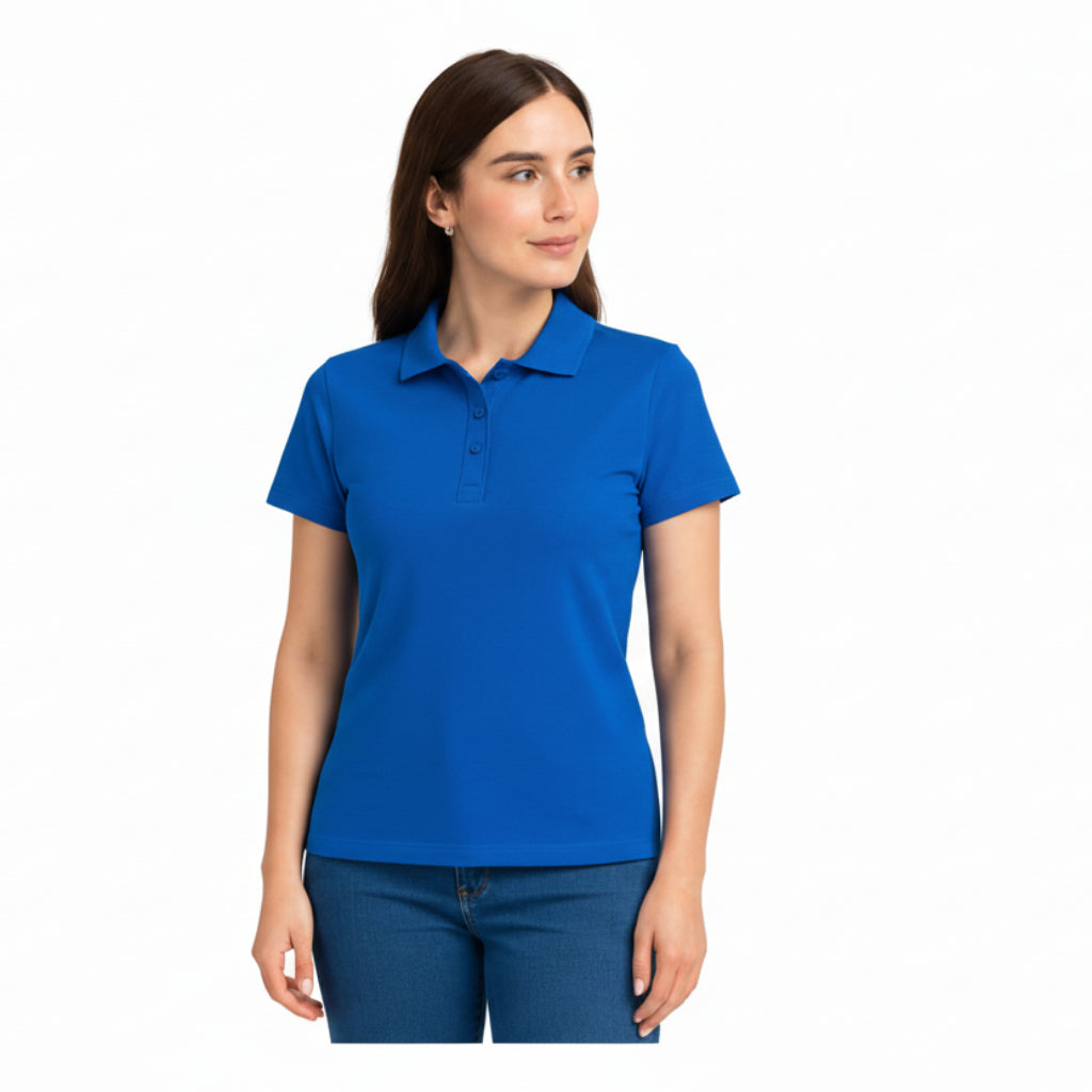 Playera Brans Tipo Polo Para Mujer Durable Resistente  S-xl - Garufa Jeans