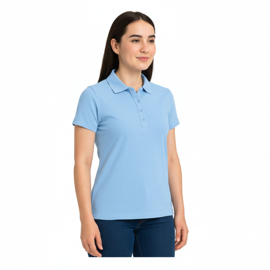 Playera Brans Tipo Polo Para Mujer Durable Resistente  S-xl - Garufa Jeans