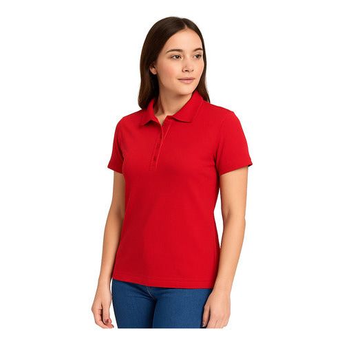 Playera Brans Tipo Polo Para Mujer Durable Resistente  S-xl - Garufa Jeans