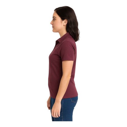 Playera Brans Tipo Polo Para Mujer Durable Resistente  S-xl - Garufa Jeans