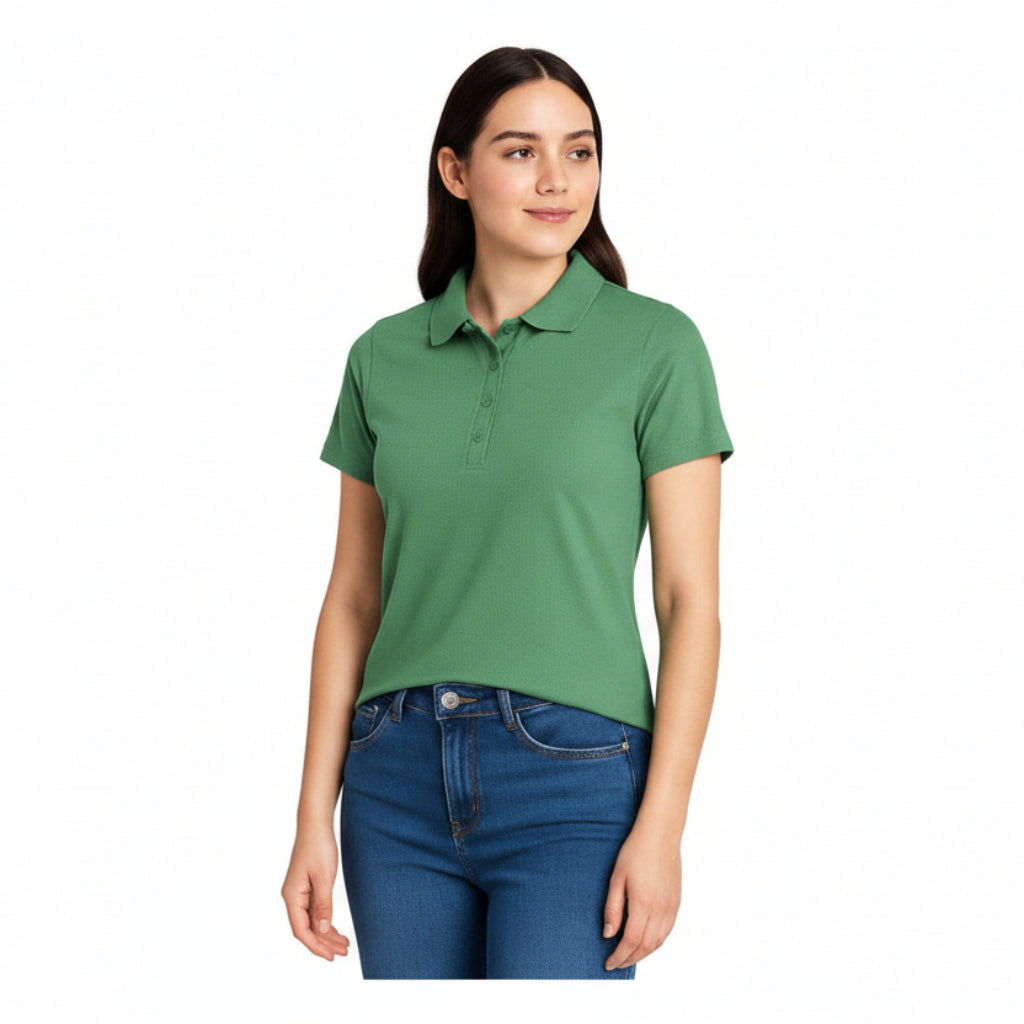 Playera Brans Tipo Polo Para Mujer Durable Resistente  S-xl - Garufa Jeans