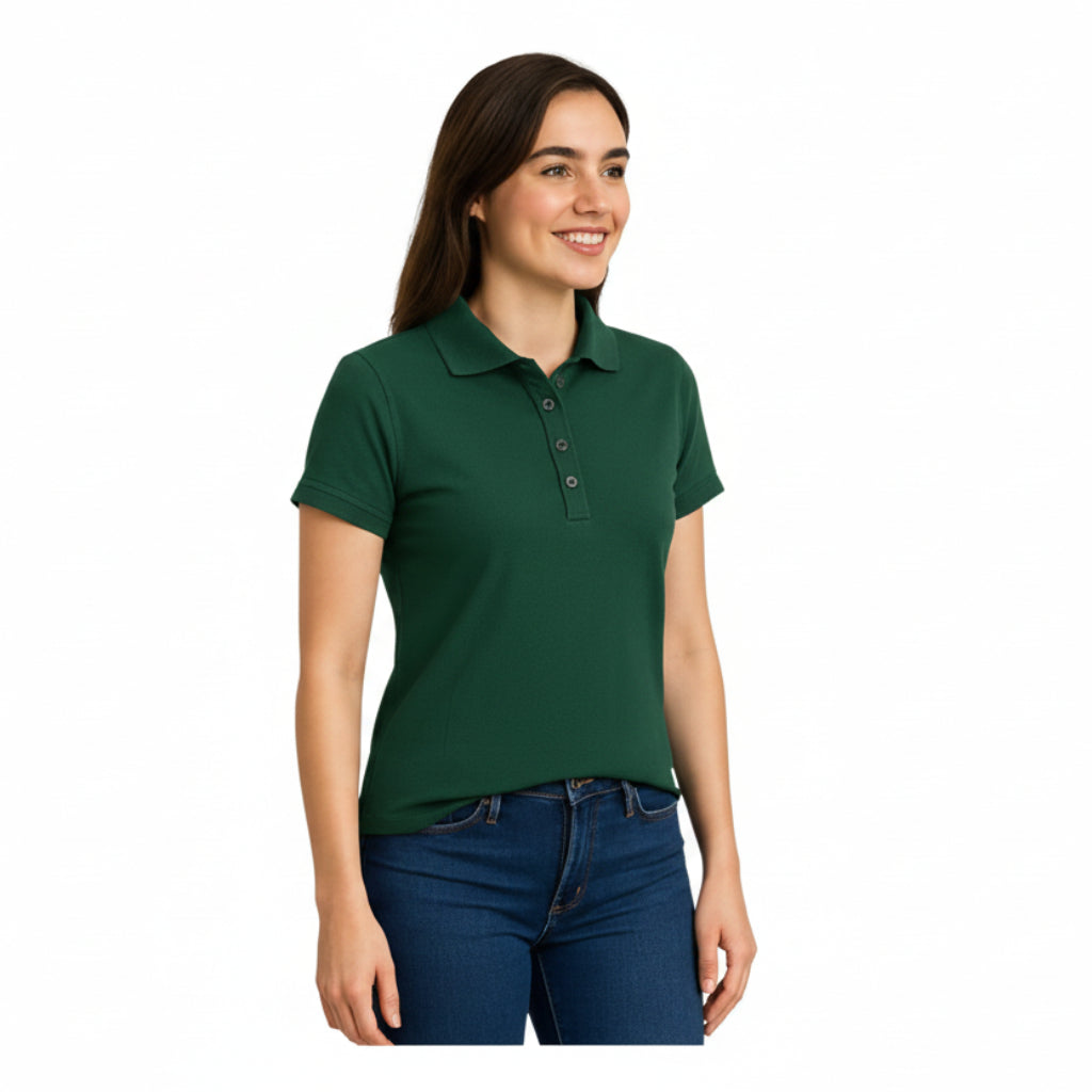 Playera Brans Tipo Polo Para Mujer Durable Resistente  S-xl - Garufa Jeans
