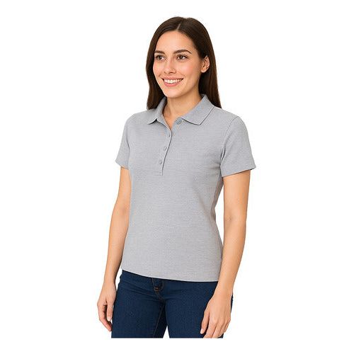 Playera Brans Tipo Polo Para Mujer Durable Resistente  S-xl - Garufa Jeans