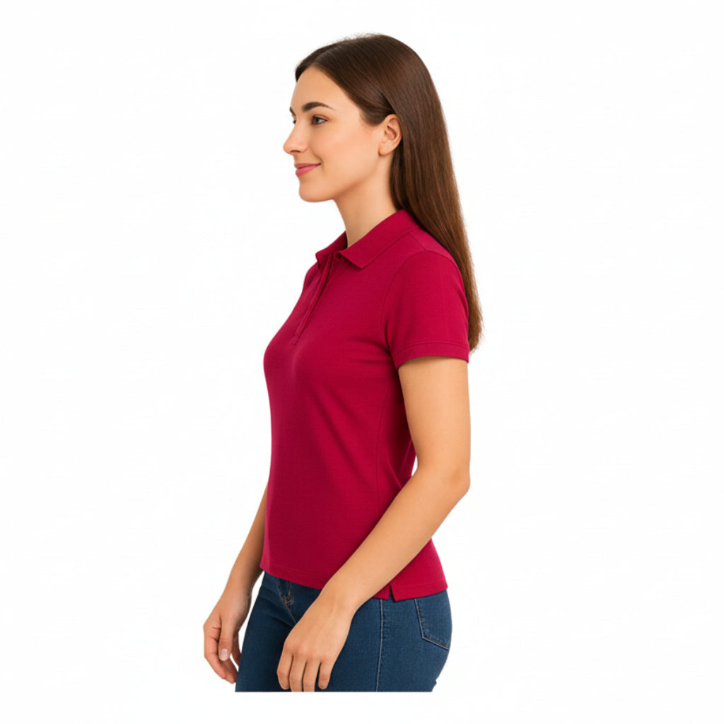 Playera Brans Tipo Polo Para Mujer Durable Resistente  S-xl - Garufa Jeans
