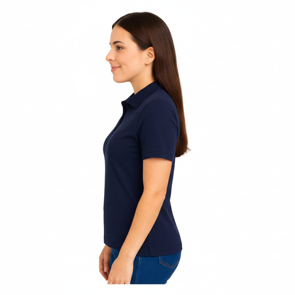 Playera Brans Tipo Polo Para Mujer Durable Resistente  S-xl - Garufa Jeans