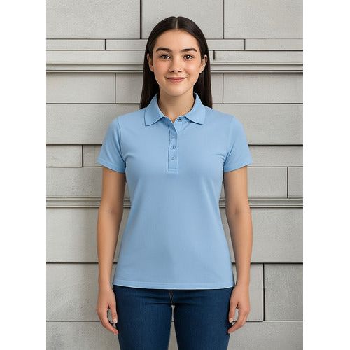 Playera Brans Tipo Polo Para Mujer Durable Resistente  S-xl - Garufa Jeans