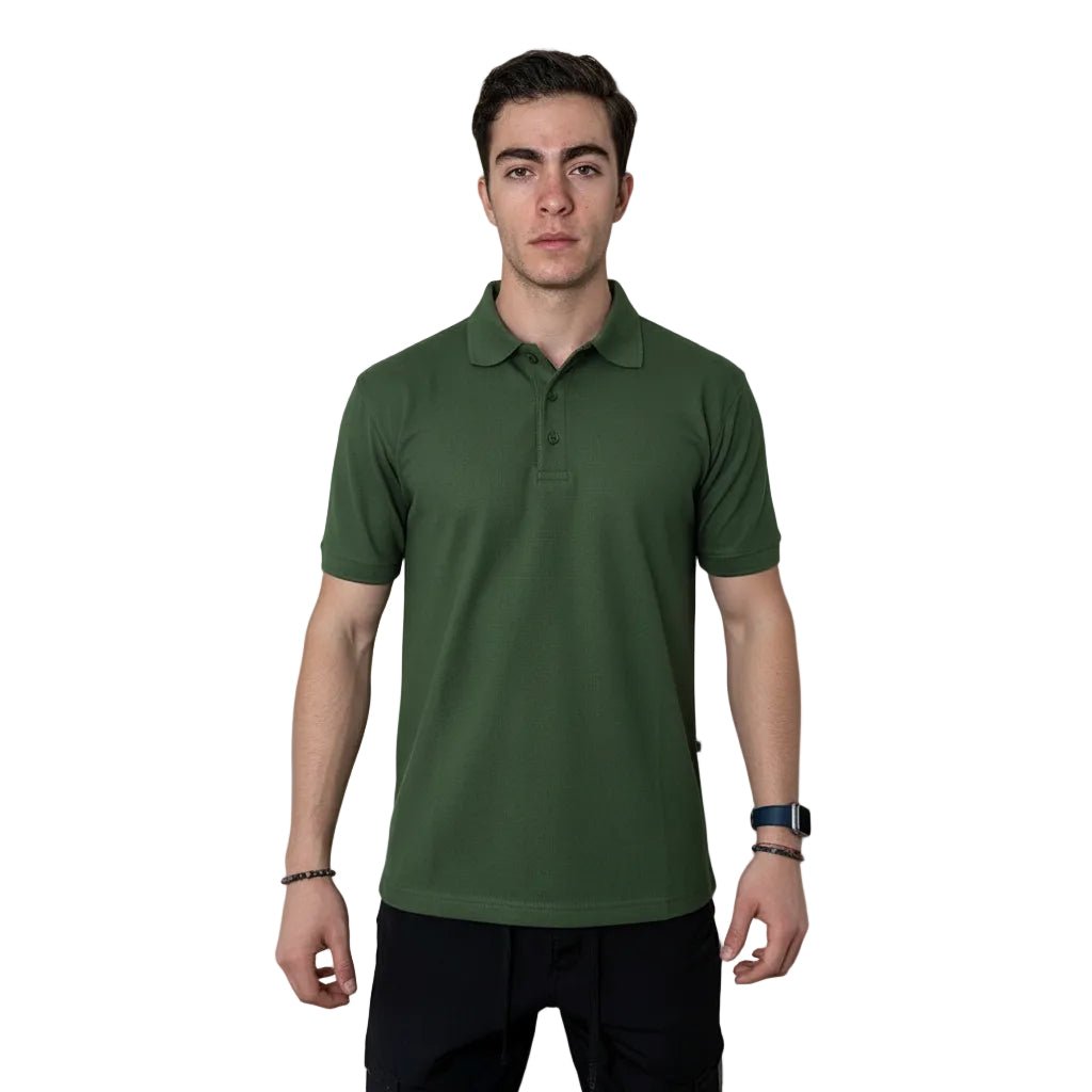 Playera Brans Tipo Polo Peso Completo Durable Resistente - Garufa Jeans