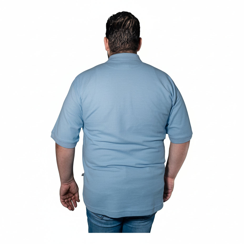 Playera Brans Tipo Polo Peso Completo Durable Tallas 2xl 3xl - Garufa Jeans