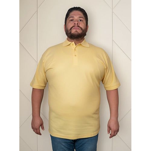 Playera Brans Tipo Polo Peso Completo Durable Tallas 2xl 3xl - Garufa Jeans