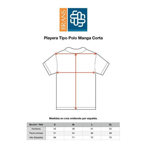 Playera Brans Tipo Polo Peso Completo Durable Tallas 2xl 3xl - Garufa Jeans