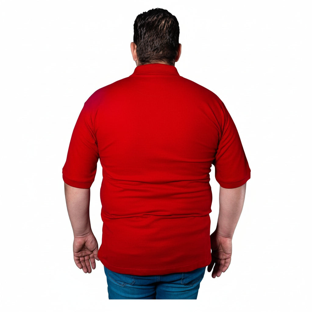 Playera Brans Tipo Polo Peso Completo Durable Tallas 2xl 3xl - Garufa Jeans