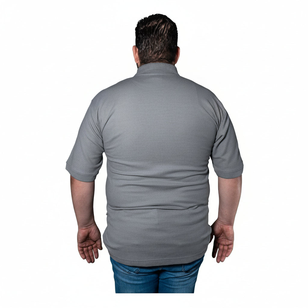 Playera Brans Tipo Polo Peso Completo Durable Tallas 2xl 3xl - Garufa Jeans