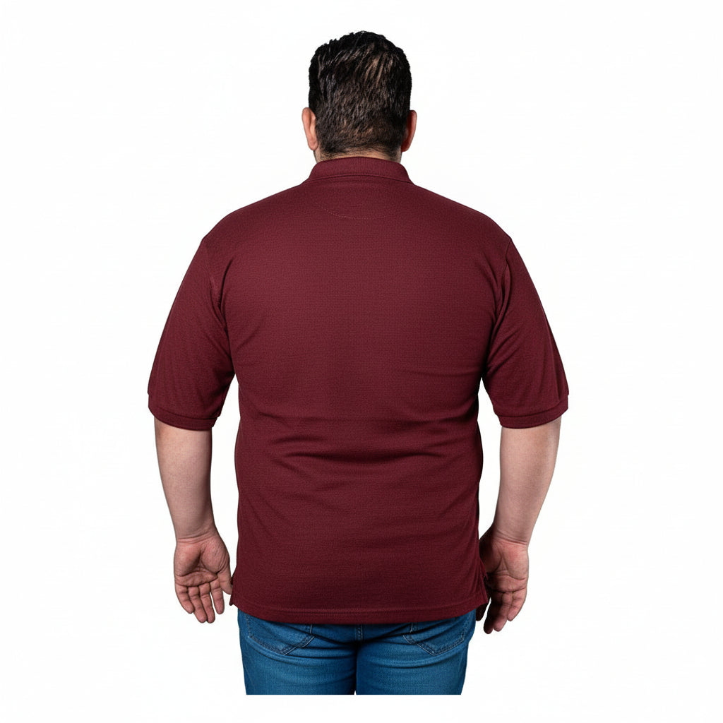 Playera Brans Tipo Polo Peso Completo Durable Tallas 2xl 3xl - Garufa Jeans